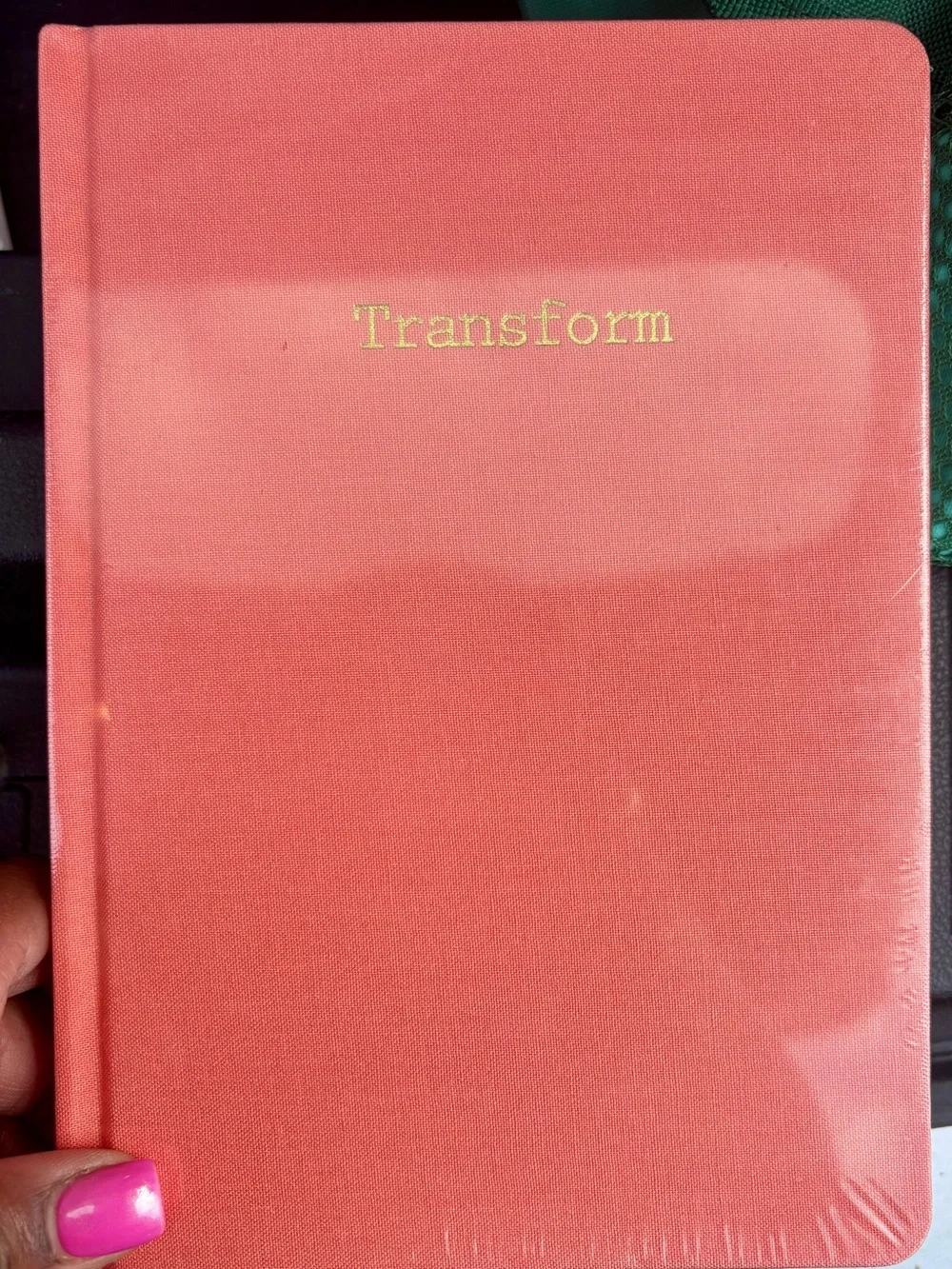Goldmine and Coco Coral 'Transform' Hardcover journal